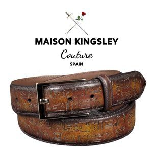 Egyptian Pharaoh Copper Garnet Belt